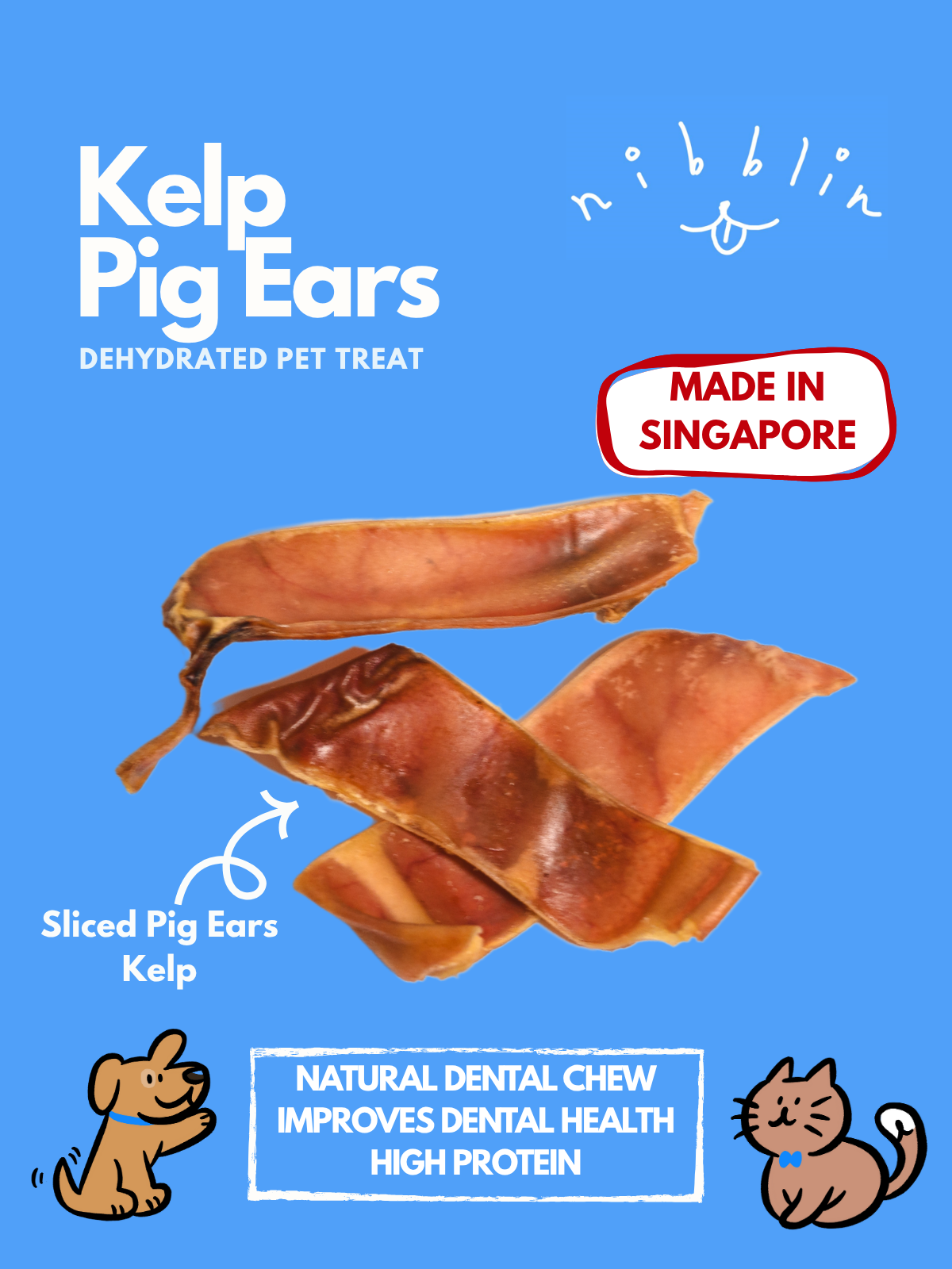 Kelp Pig Ears (Sliced)