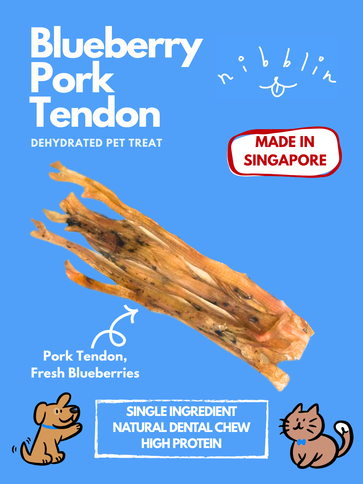 Blueberry Pork Tendon