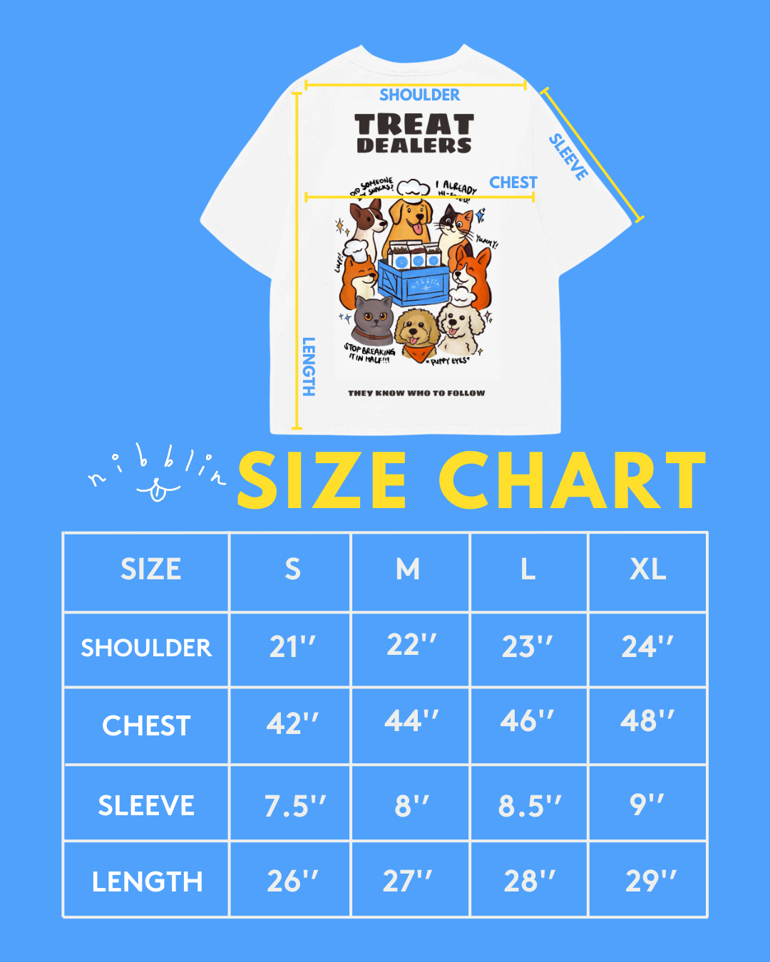 Nibblin Well Trained Human T-shirt (White)