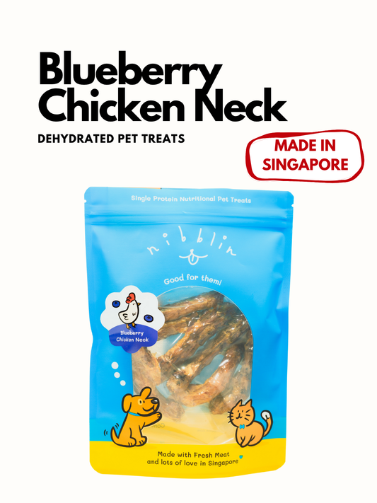 Blueberry Chicken Necks