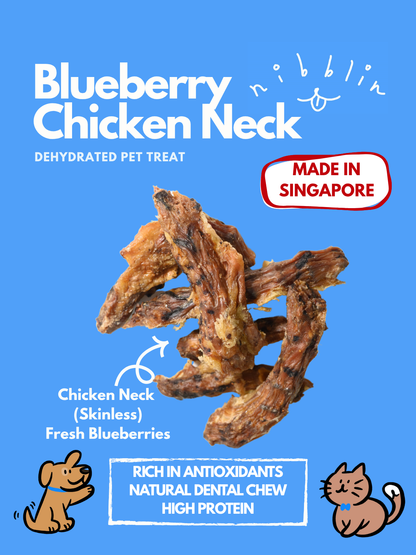Blueberry Chicken Necks