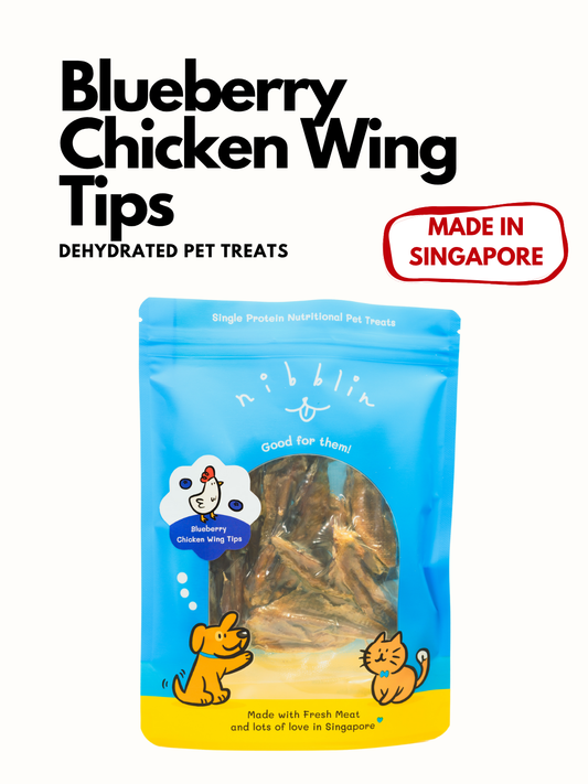 Blueberry Chicken Wing Tips