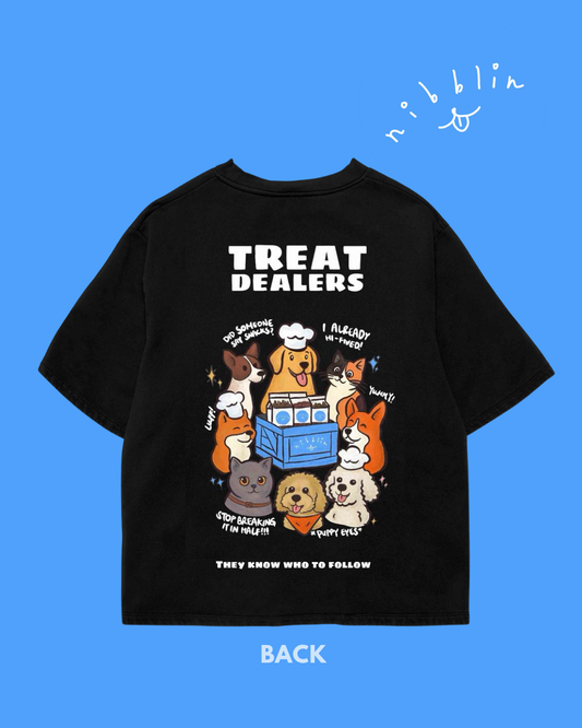 [BACK IN STOCK] Nibblin Well Trained Human T-shirt (Black)